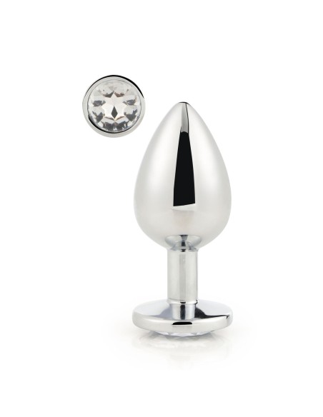 Plug Anal Dream Toys Gleaming Love Argenté