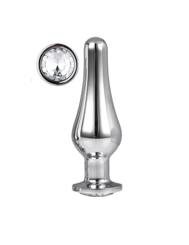 Plug Anal Dream Toys Gleaming Love Argenté