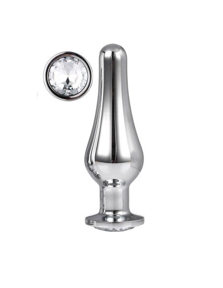 Plug Anal Dream Toys Gleaming Love Argenté