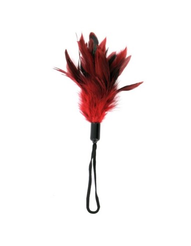 Plume de Plaisir Rouge Sportsheets SS261-03 Noir/Rouge