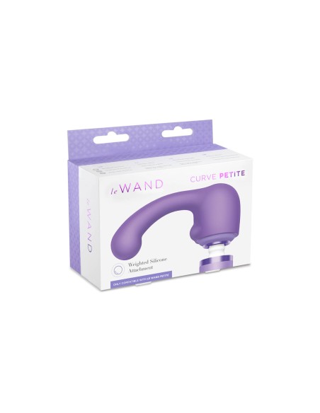 Vibromasseur Courbe en Silicone Alourdi Petite Curve Weighted Le Wand Petite