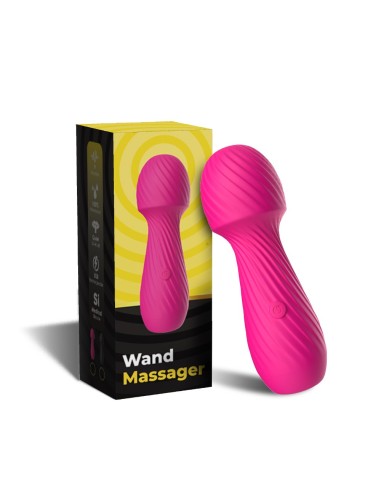 Distributeur de vibromasseur de massage rose en  avec 9 modes de vibrations, marque Dreamy Toys