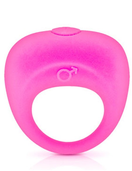 Glamy : cockring rose vibrant extensible