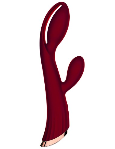 Le vibromasseur Rabbit LRIS rouge, 2 moteurs grossiste Dreamy Toys.