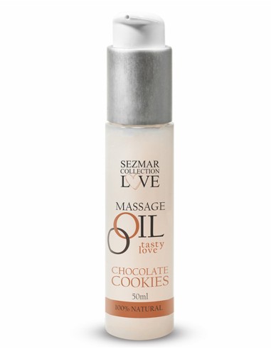 Sezmar : huile de massage 50ml cookie chocolat