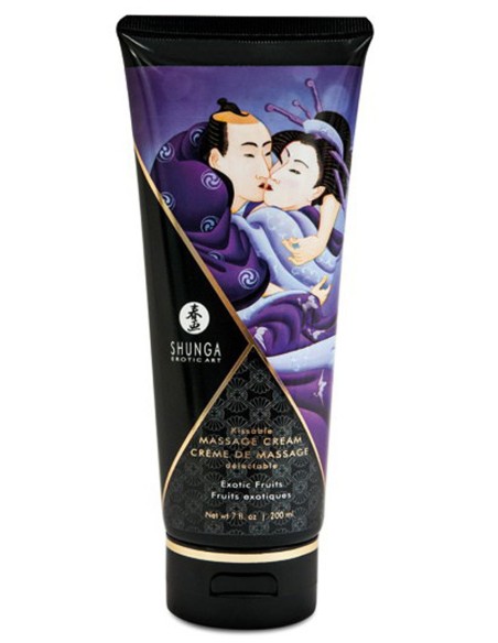 Shunga crème de massage fruit exotique