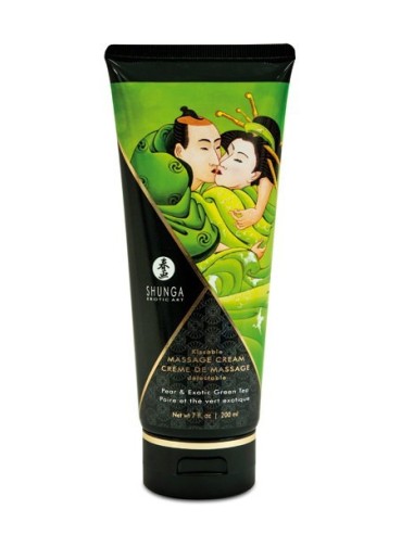 Crème de massage thé vert poire Shunga