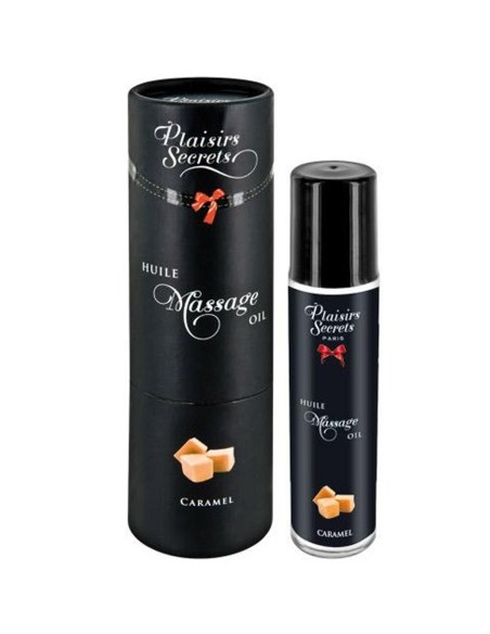 Plaisirs Secrets : huile de massage caramel