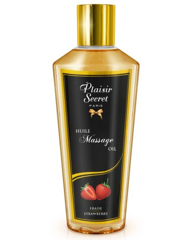 Plaisir Secret : huile de massage sèche fraise