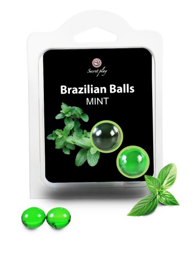 Brazilian Balls à la menthe