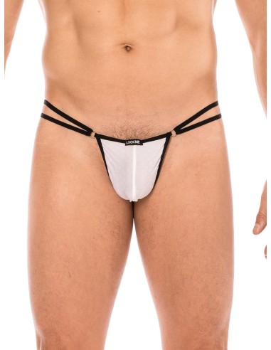 String homme de la collection LOOKME, avec multiples lanières et anneaux chez votre distributeur en .