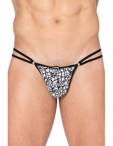 LOOKME, lingerie pour homme du basic ou très sexy, string ficelle noir