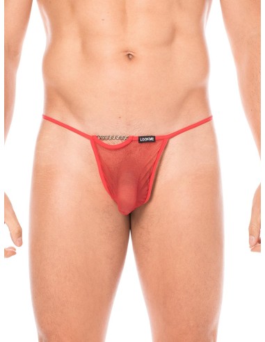 String rouge sexy et tendance pour homme